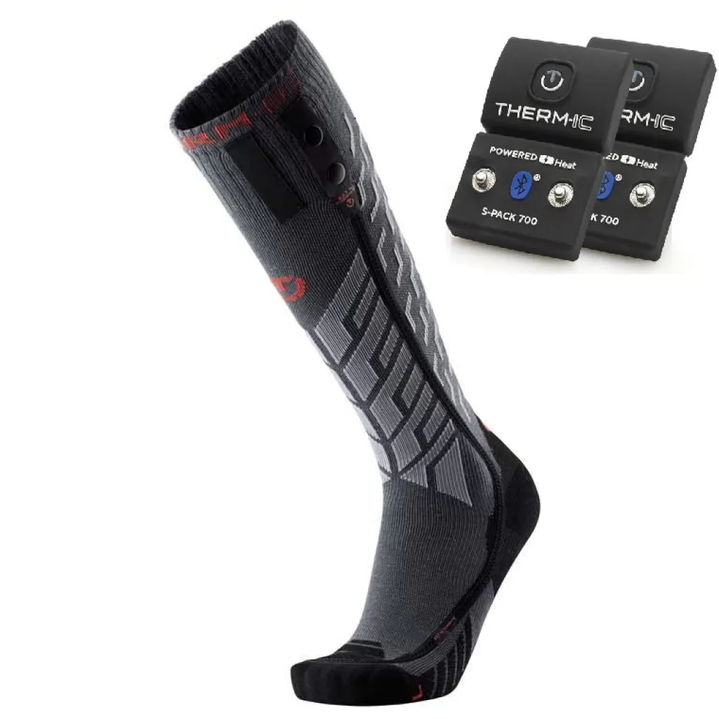 Hot Bundle - heated ski socks - Ultra Warm Performance S.E.T® + S-Pack 700 Skiing | Heated Ski Socks