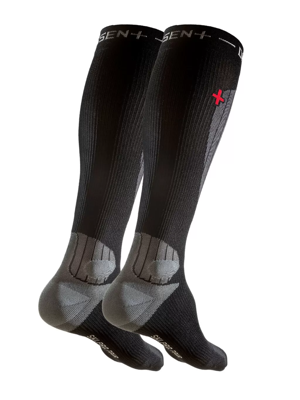 Hot Dissent Ski Pro Fit Compression Nano Tour - Ultimate Fit + Breathability | SNOW socks Skiing | Warm Ski Socks