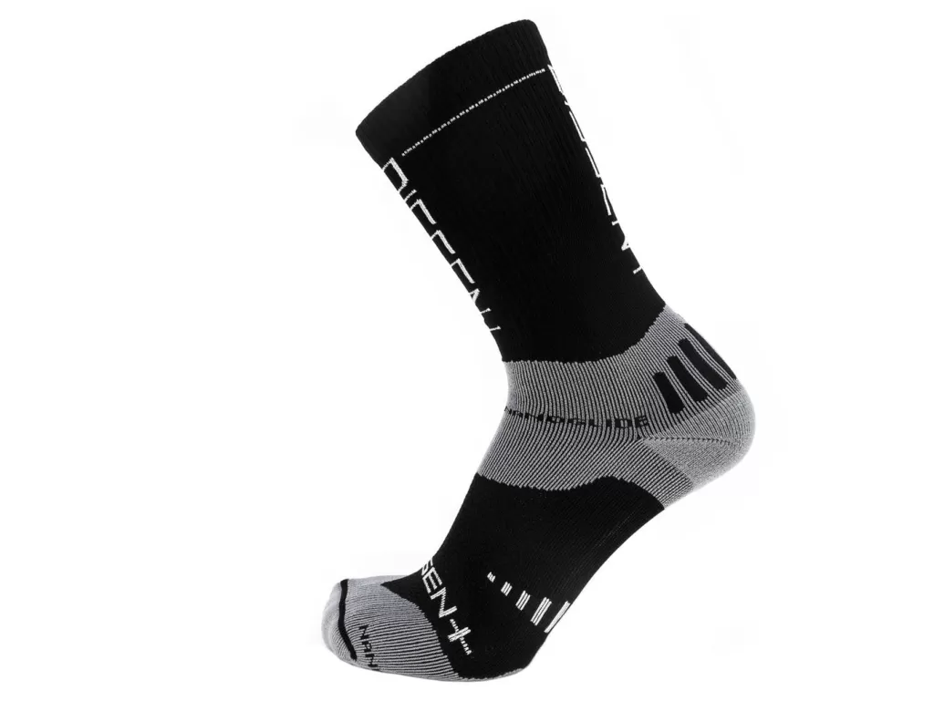 Flash Sale Dissent Supercrew Comp Nano 8" - Ultimate Breathability Bike sock MTB Compression Socks
